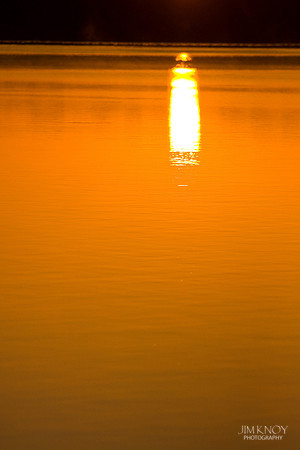 Sunrise Reflection on a River